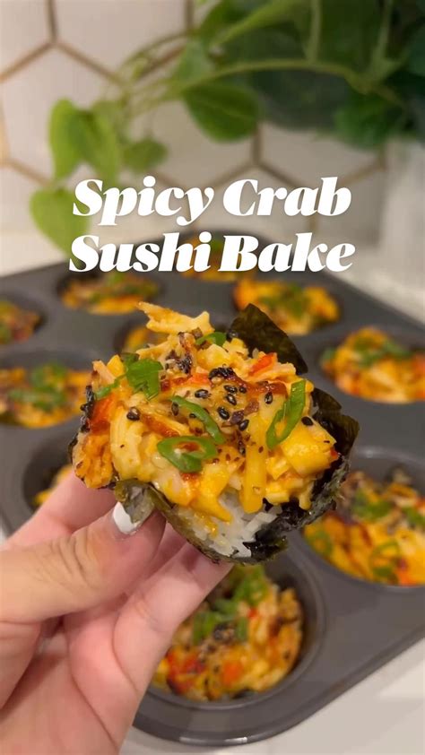 Sushi bake spicy crab sushi bake – Artofit