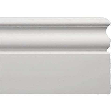 Baseboard Molding 6" Height 96" Length Manufactured with Dense ...