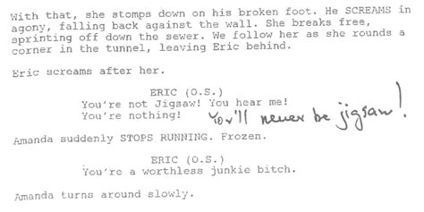 Image result for Lumber Blood Script