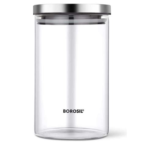Buy Borosil Classic Glass Storage Jar 900 ml BCLJR960900 Online at ...