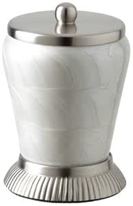 Steeltek Avenelle Court Magnolia Cotton Swab/Cotton Container, Satin ...