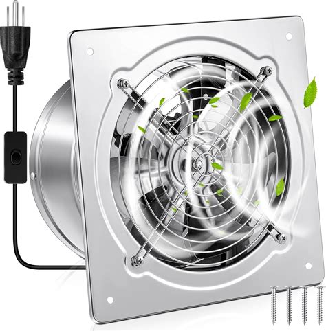 Yaocom 8 Inch Exhaust Fan 576 CFM Kitchen Exhaust Fan with India | Ubuy