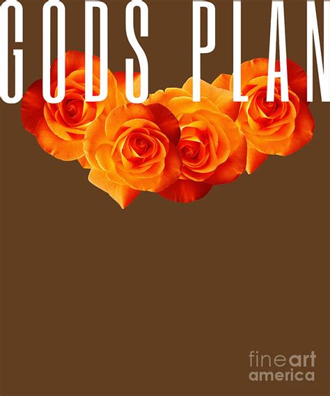 God39s Plan Christain Faith Religious Quote Essential Digital Art by ...