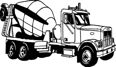 Truck Printable Coloring Pages - Holiday Printable Activities
