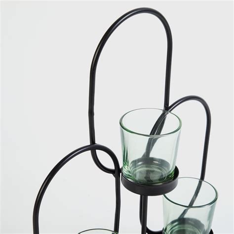Buy Splendid Metal T-Light Holder with Stand from Home Centre at just ...