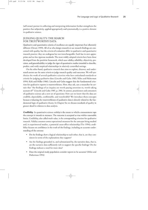 Ulin Quality standards in qual res - c02 qxd 6:52 PM Page 25 The ...