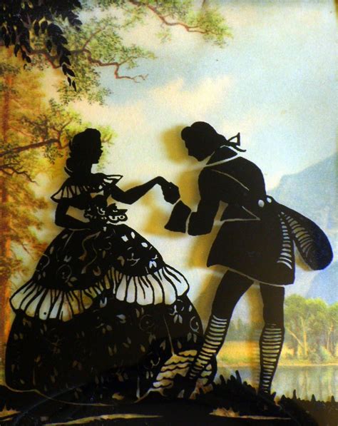 Discover 21 Victorian silhouettes and silhouette art ideas | silhouette, vintage silhouette ...