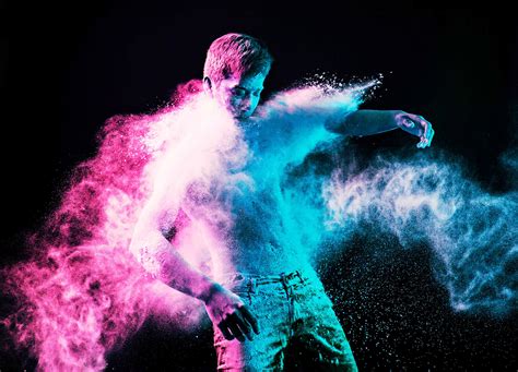 Image result for How to Have a Color Powder Shower