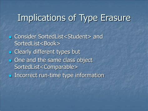 Image result for Java Type Erasure