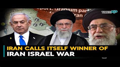 Iran Calls Itself Winner Of Iran-Israel War