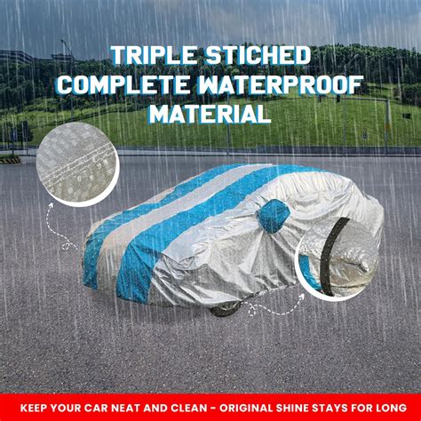 Autofact Qualis Car Cover - FlexGuard - Waterproof Car Body Cover for