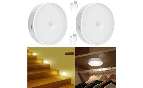 Buy VDHJA Motion Sensor Light for Home with USB Charging | LED Magnetic ...