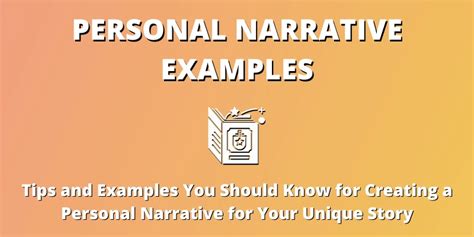 Image result for Personal Narrative Sample