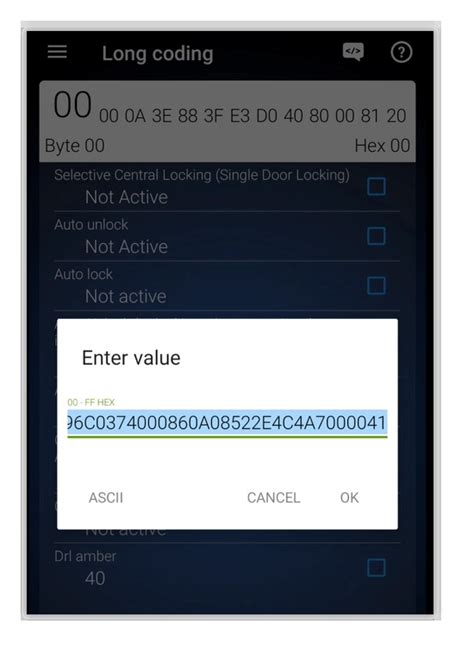 OBDeleven Coding 的图像结果