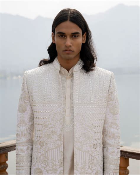 Shop for Designer Sherwani Set- Oliver Sherwani Set