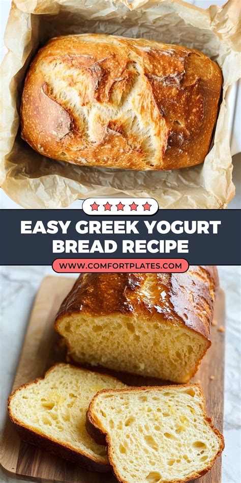 Greek Yogurt Bread Recipe: Moist and Simple Delight