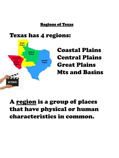 PPT - Regions of Texas Texas has 4 regions: Coastal Plains Central ...