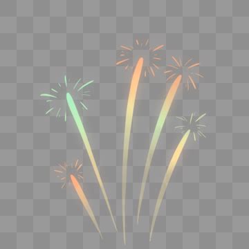 Colorful Firework Illustration Drawing, New Year, Firework, Firework ...