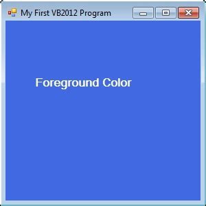 Visual Basic 2012 Version 的图像结果