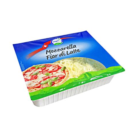 Grated Mozzarella FIOR DI LATTE - Premium Cheese