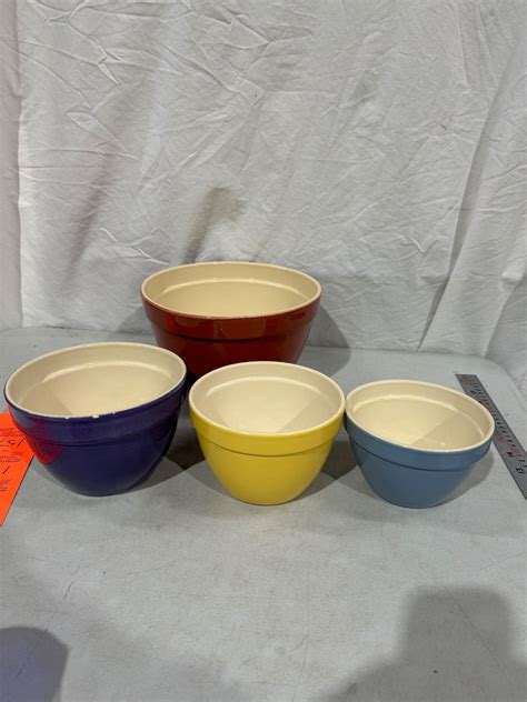 Ceramic mixing bowls