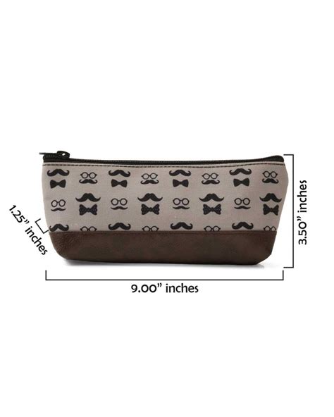 Tie & Moustache Pencil Pouch – Pinakenhome