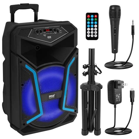 Buy Pyle Portable Bluetooth PA Speaker System - 800W Outdoor Bluetooth ...