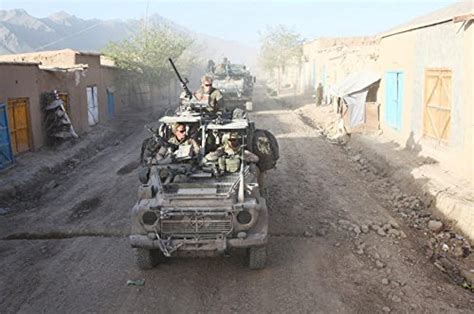 Convoy of Dutch Army Vehicles in Uruzgan Afghanistan Poster Print by ...