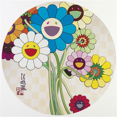 TAKASHI MURAKAMI (Japanese, B. 1962) , Flowers for Algernon; Even The ...