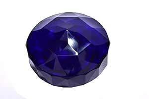 VERMA Diamond Cutting Glass Paper Weight & Table Decorative Showpiece ...