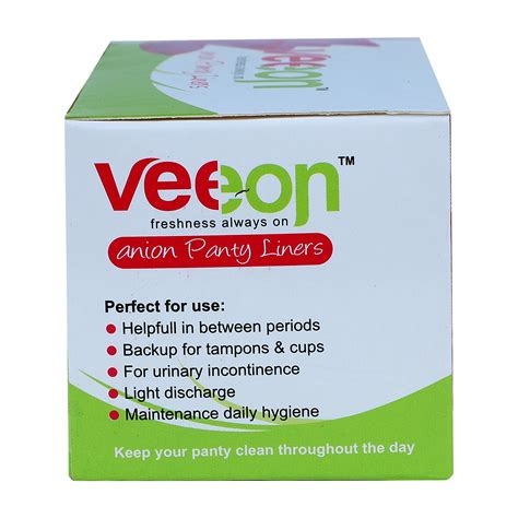 Anion Daily Panty Liners 155mm 30s - veeon