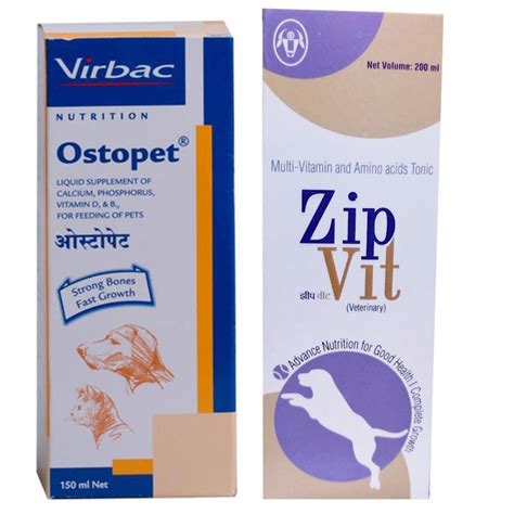 Buy Intas Zip Vit Multivitamin & Amino Acid Tonic for Pets 200 ml ...