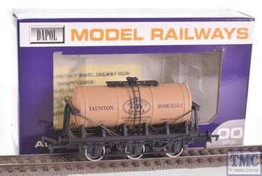 Dapol OO Gauge 6 Wheel Tank Wagon Sheppys Cider Burnham & District MRC ...