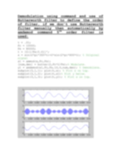 Image result for Frequency Demodulation Matlab Code