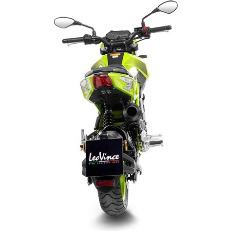 LV-10 FULL BLACK for Benelli Tnt Tornado Naked T 125 2017 - 2024 | LeoVince