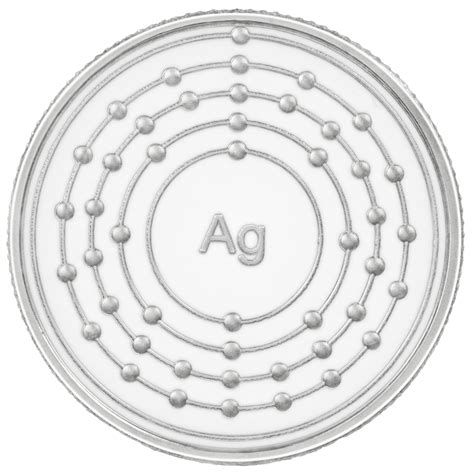 Bohr Atomic Structure of Silver .999 Round (10 Grams) - Buy Discount Silver
