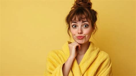 A young woman model with shocked facial expression | Premium AI ...