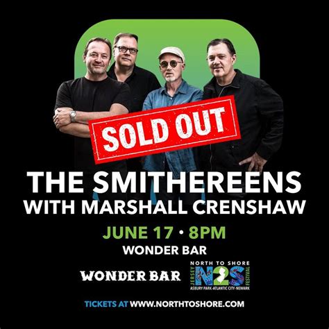 North To Shore Presents The Smithereens w/ Vocalist Marshall Crenshaw ...
