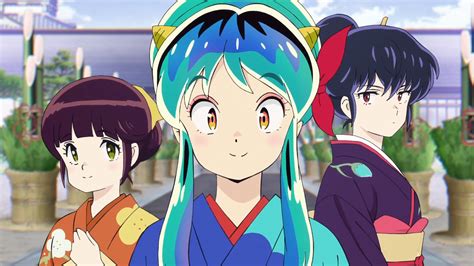 Urusei Yatsura 2022: Sakura, Lum & Shinobu HD Anime Wallpaper