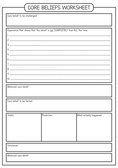 17 Worksheet Spiritual Guide - Free PDF at worksheeto.com