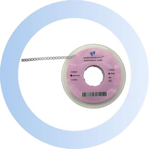 Skyman Orthodontics Sky Elastic Chain (Continuous, Clear) : Amazon.in ...