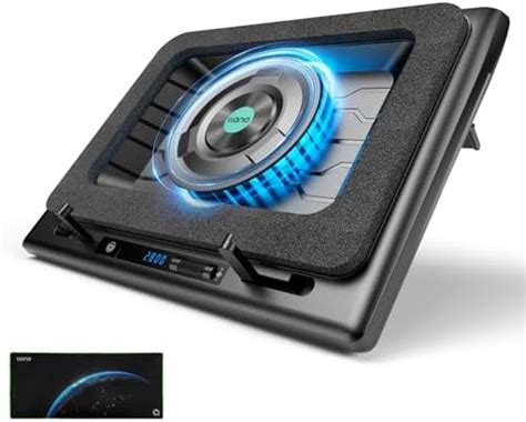 llano V12 Gaming Laptop Cooler Pad Stand with 5.5inch Fan