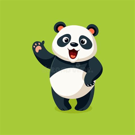 Image result for Cartoon Panda Hello