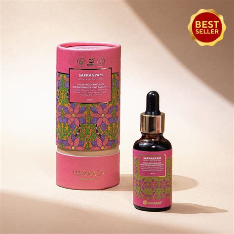 VARAASA Safranyam Saffron-Light Facial-Halo | Ayurvedic Face Oil for ...
