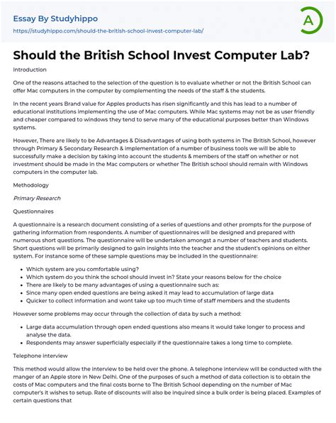 Computer Lab Essay 的图像结果