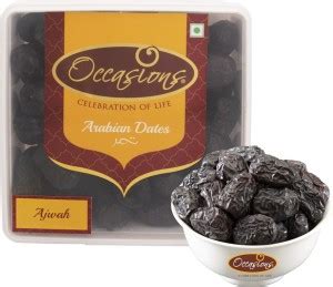 Occasions Ajwa Jumbo Dates Saudi Arabian (Khajoor) - 500g Dates Price ...