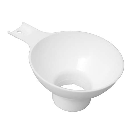 Wide Mouth Funnel 12 x 5cm White | Mitre10
