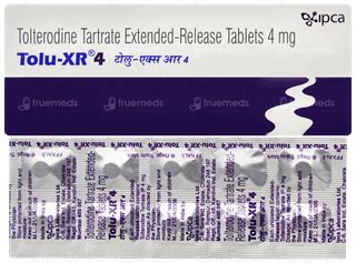 Tolu Xr 4 MG Xr | Order Tolu Xr 4 MG Tablet Xr Online at Truemeds