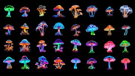 Magic Mushrooms Art