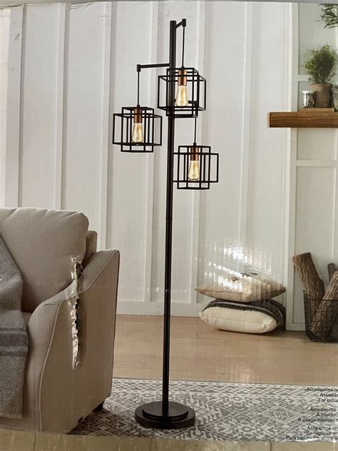 Bridgeport Design floor lamp. Appears new in box. See photos for details